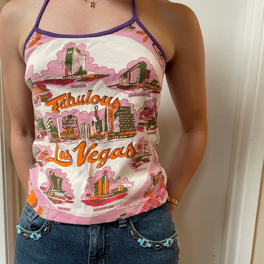 90’s vintage Custo Barcelona halter top